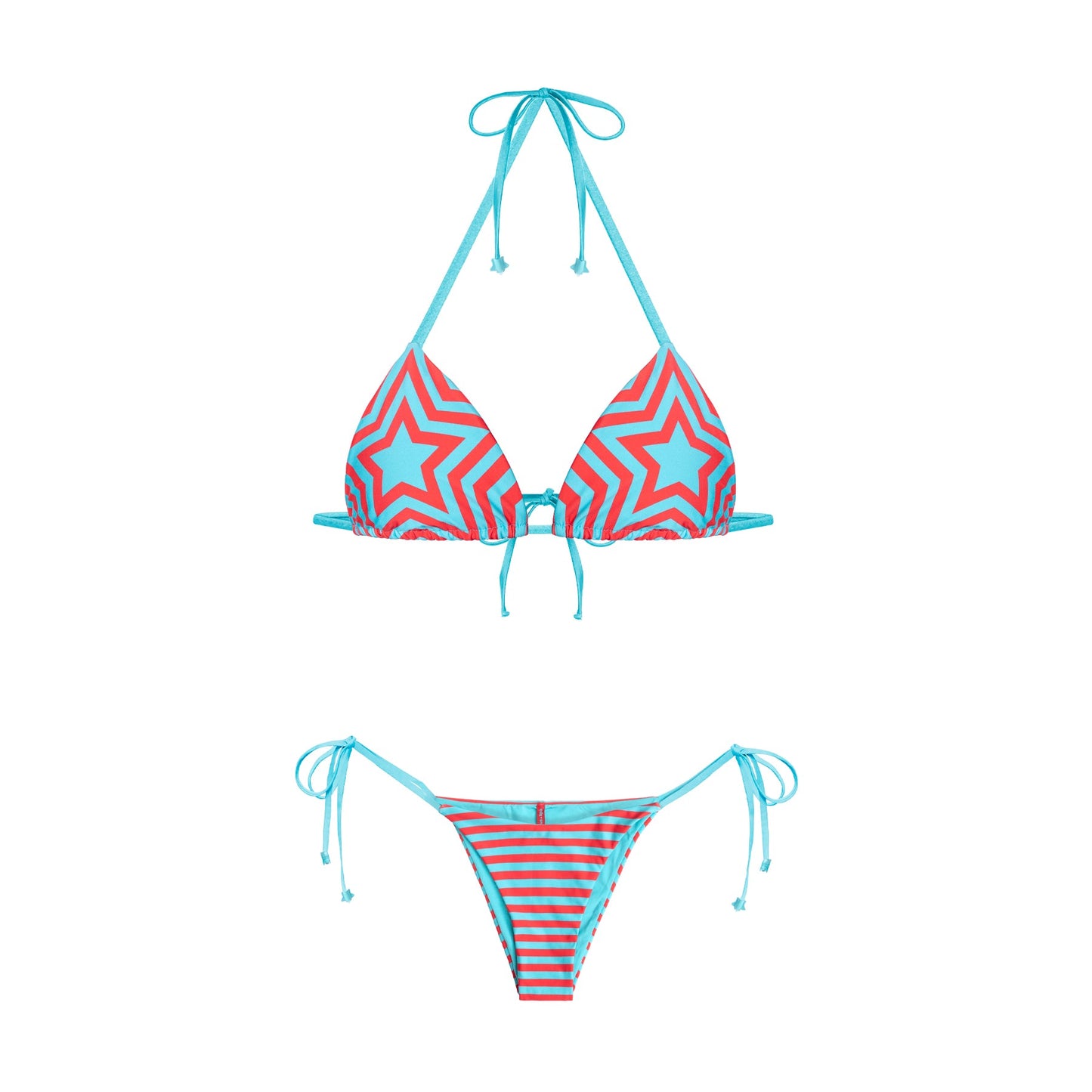 radical optimism print bikini