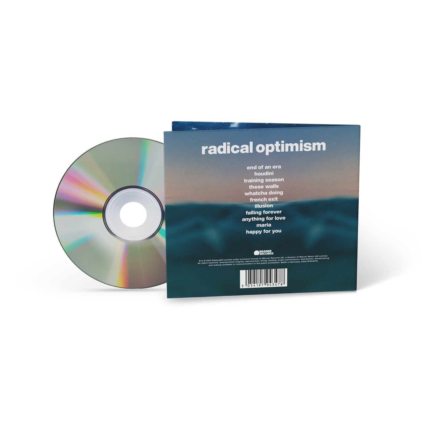 radical optimism lenticular cd (signed art card included)