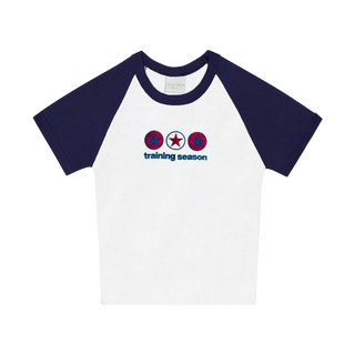 training season baby tee