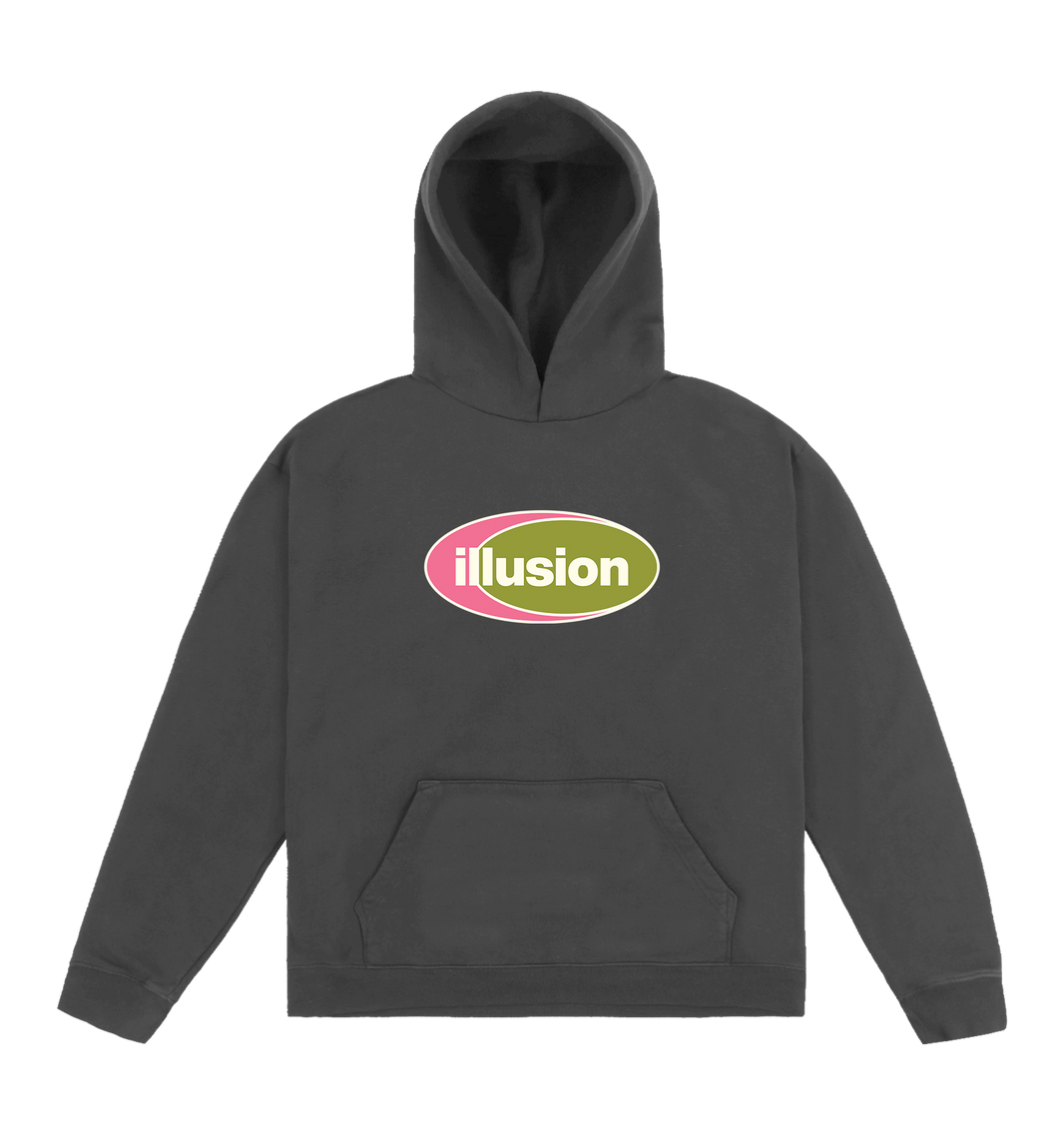 illusion grey hoodie