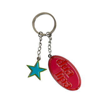radical optimism keychain
