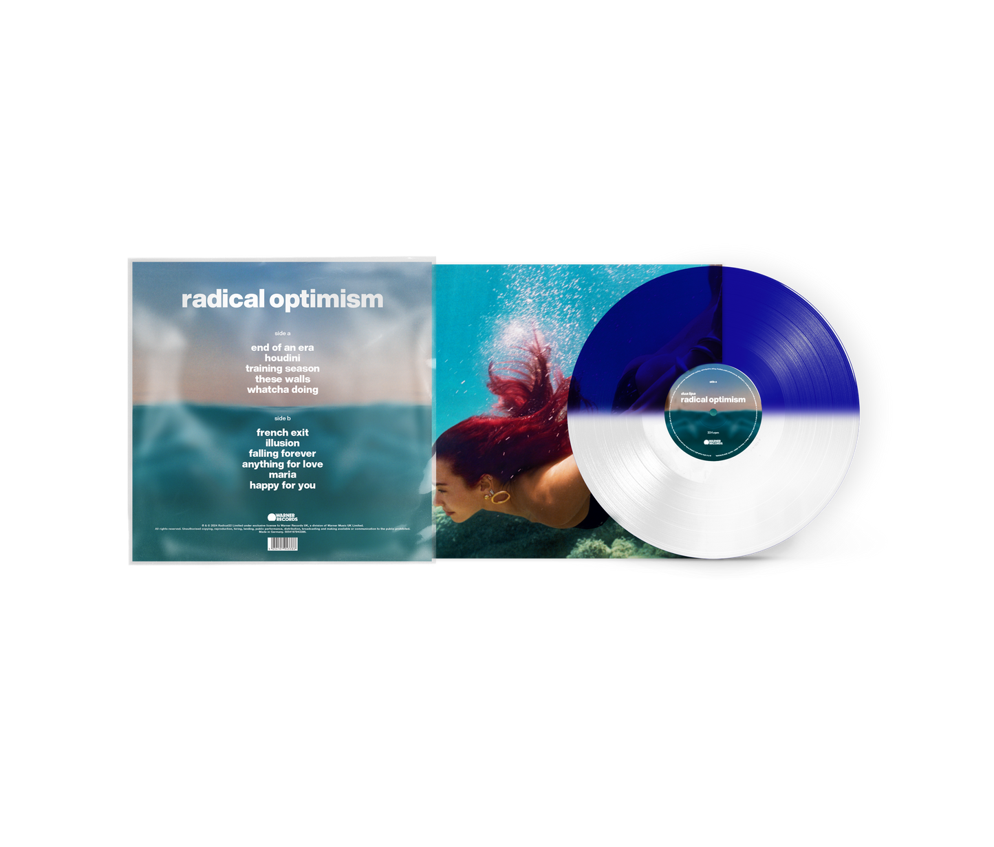 radical optimism exclusive deluxe vinyl (signed art card included)