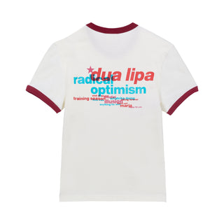 radical optimism ringer tee